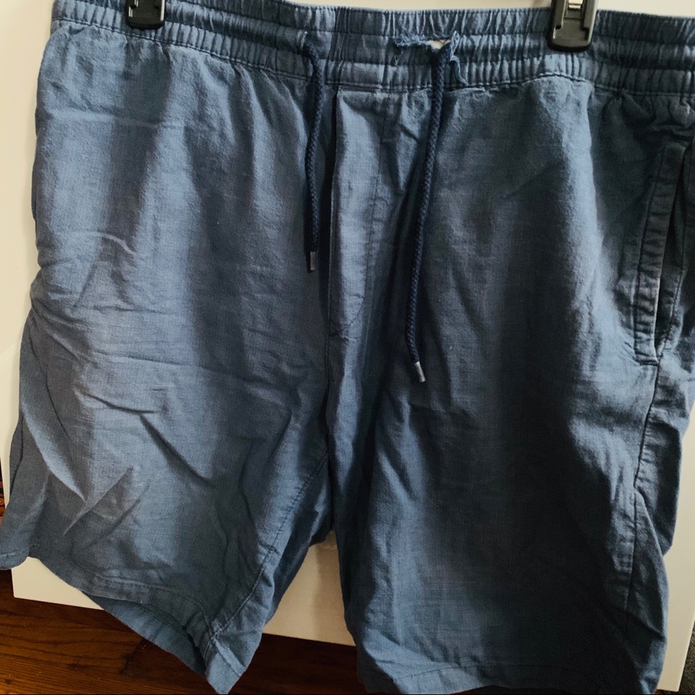 Blue shorts